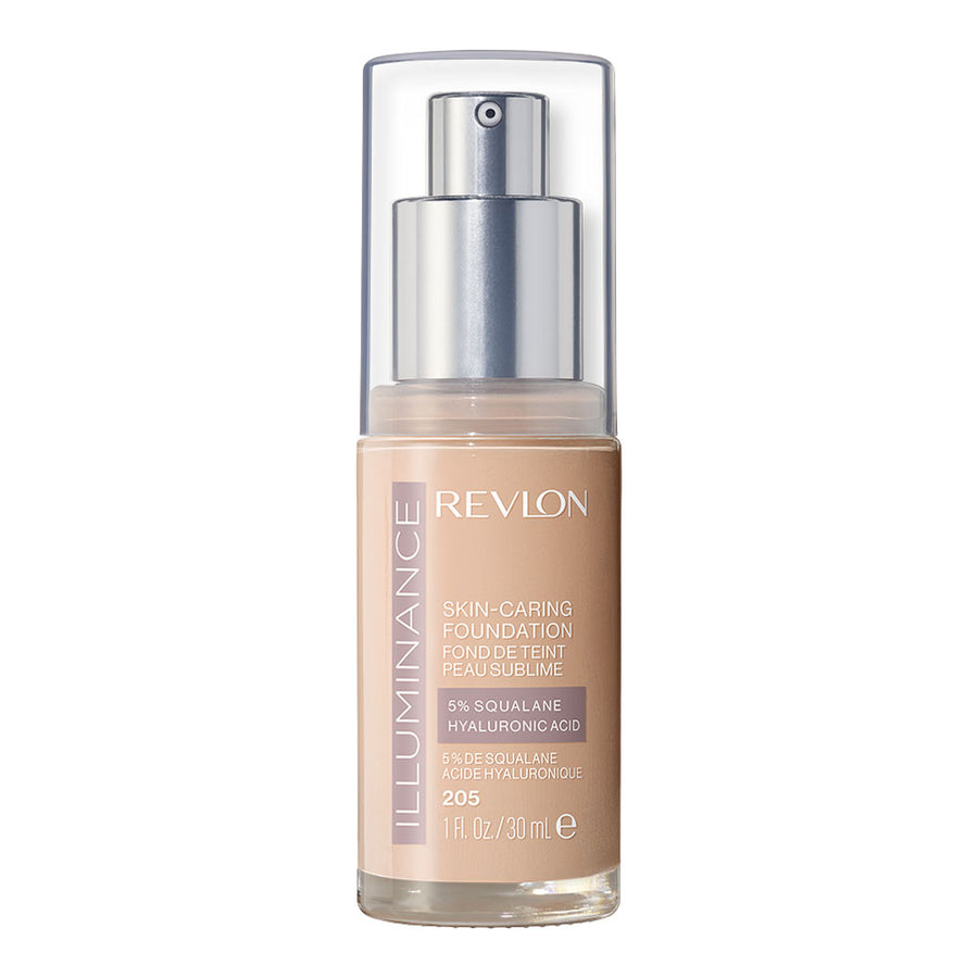 Revlon Illuminance Foundation in shade 205 NATURAL OCHRE - hydrating, skin-caring coverage