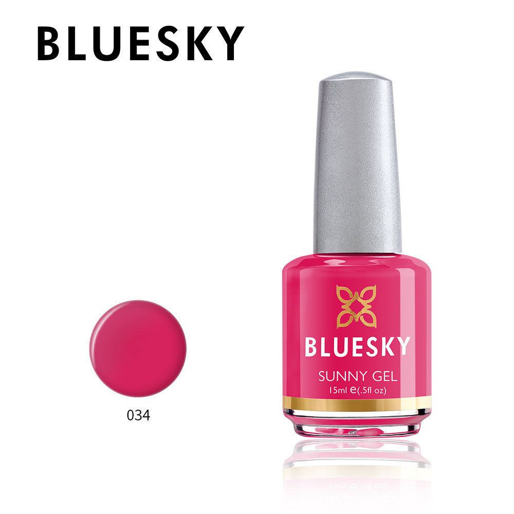 Bluesky Sunny Gel 15ml nail polish 034 PINK BIKINI
