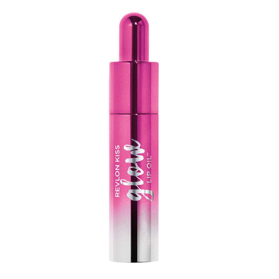 Revlon Kiss Glow Lip Oil 002 RED-Y TO GLOW - sheer colour, glossy shine + hydration in a smooth, non-sticky lip oil formula
