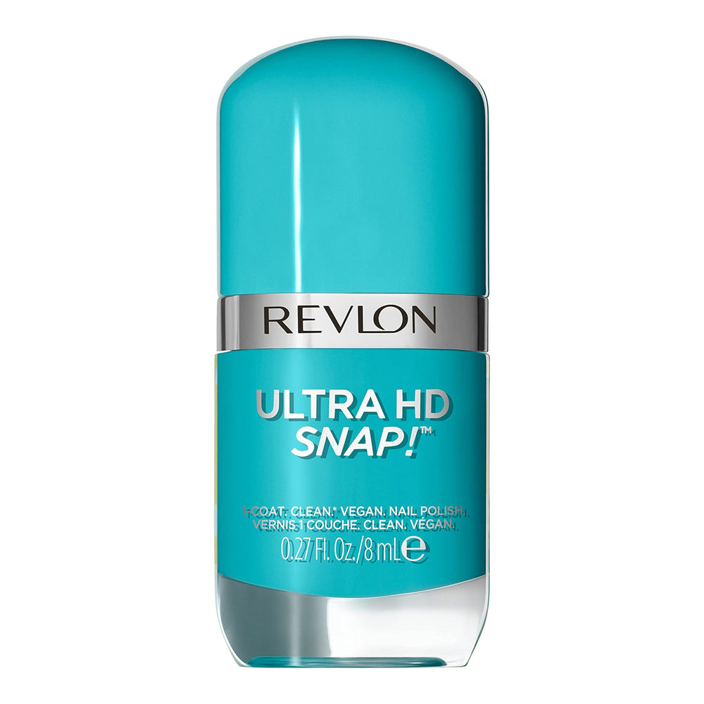 Revlon Ultra HD Snap! Nail Polish 004 BLUE MY MIND - 20-Free, fast-drying, vegan
