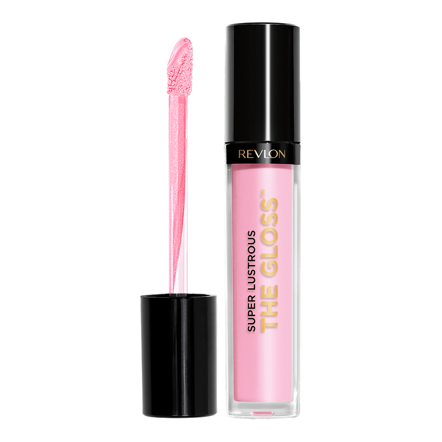 Revlon Super Lustrous Gloss 207 PINK SKY lip gloss with hydrating formula and high-shine, non-sticky finish