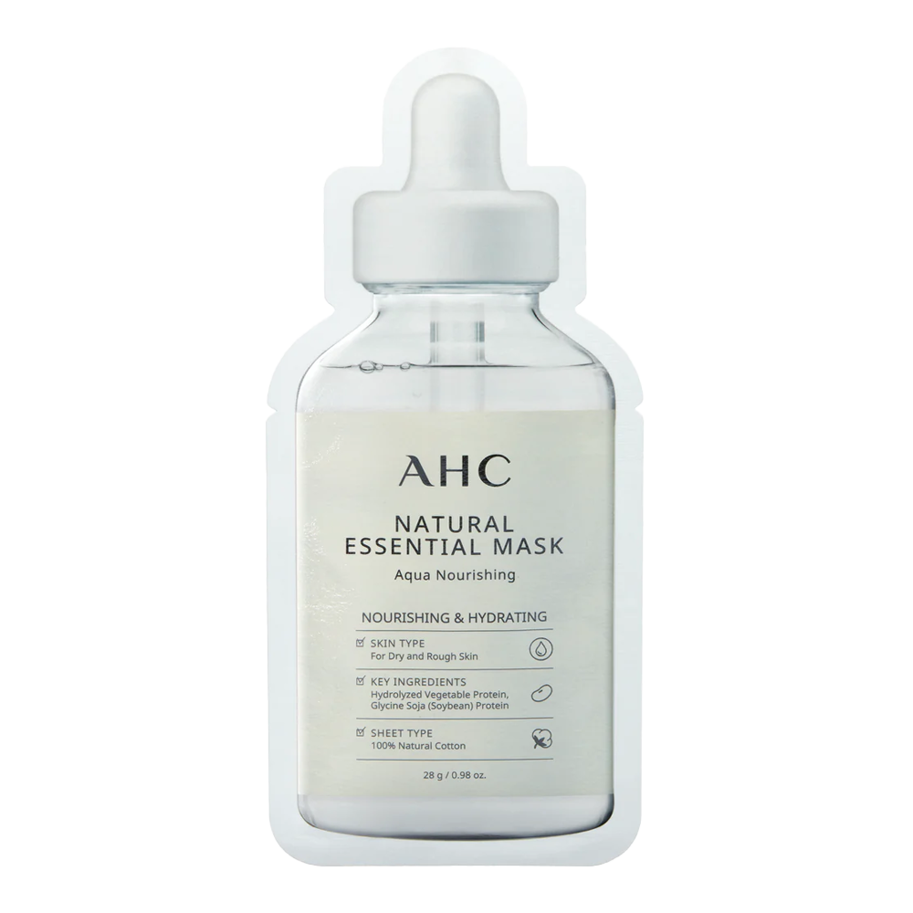 AHC Natural Essential Mask Aqua Nourishing 28g - 5 pack