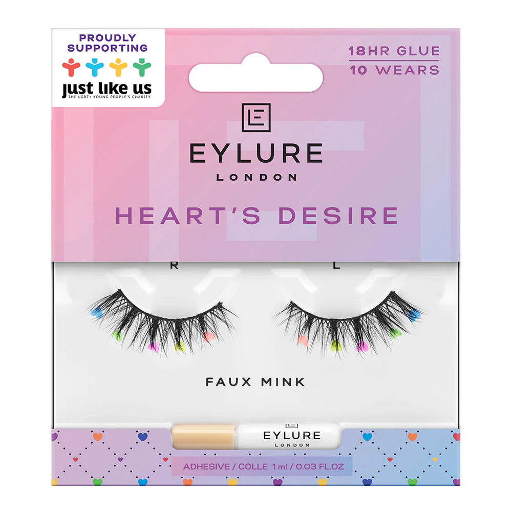 Eylure London Pride FAUX MINK HEART'S DESIRE