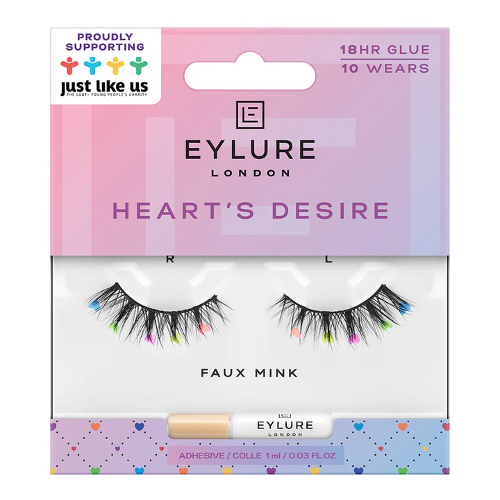 Eylure London Pride FAUX MINK HEART'S DESIRE