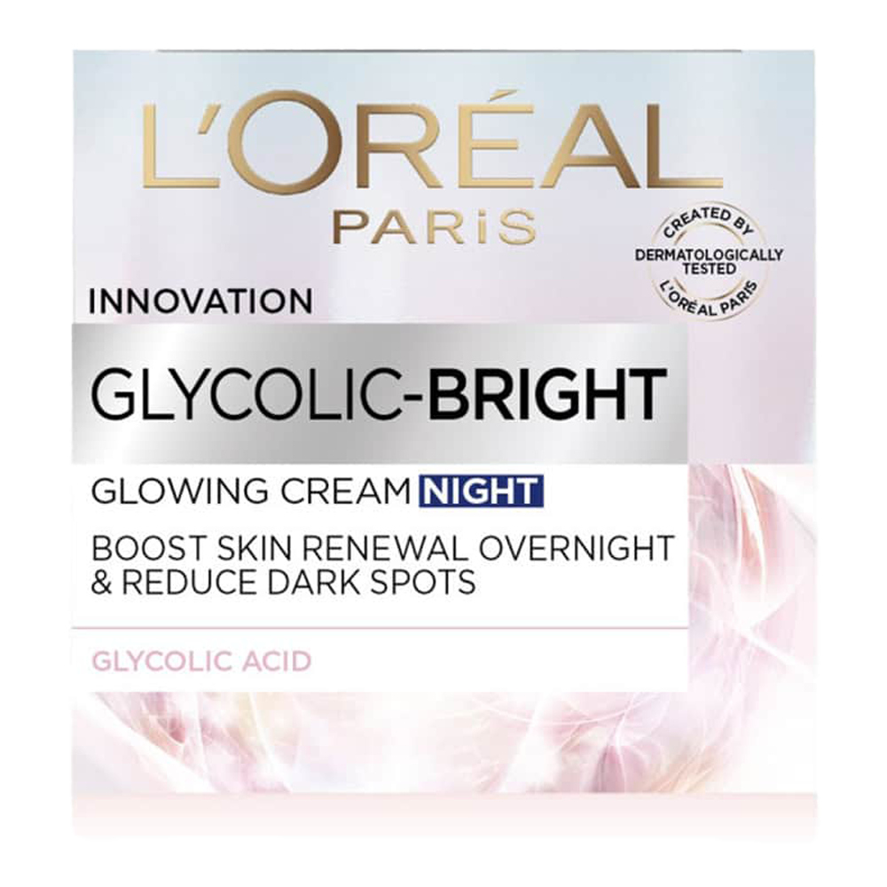 L'Oreal Glycolic-Bright Glowing Night Cream 50.0ml