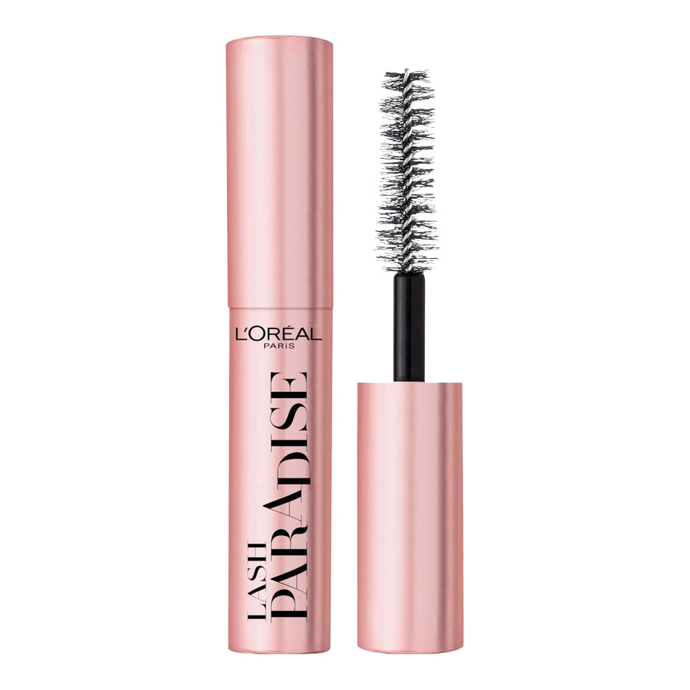 L'Oreal Lash Paradise Travel Size Mascara BLACK 4.9ml – intense volumising, lengthening formula with soft, smudge-resistant finish