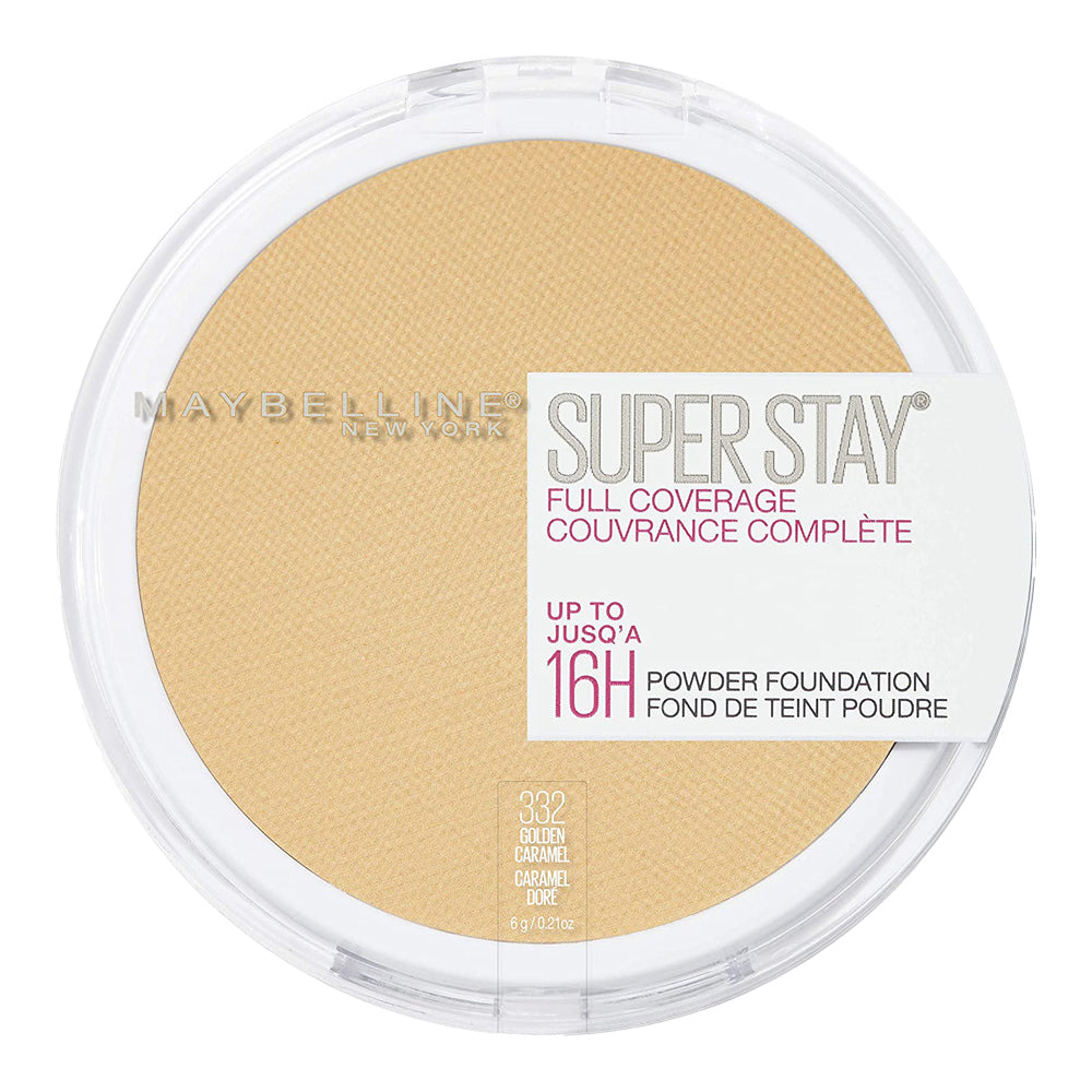 Maybelline Super Stay Full Coverage 16H Powder 9.0g 332 GOLDEN CARAMEL