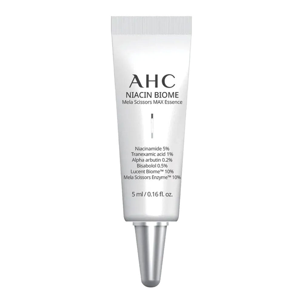 AHC Niacin Biome Mela Scissors Max Essence 5ml brightening essence with niacinamide for dark spots and even skin tone