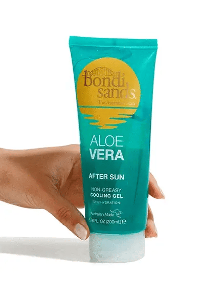 Bondi Sands Aloe Vera Gel After Sun Care – Soothing & hydrating gel for sun-exposed skin, enriched with 95% Aloe Vera and vitamin E
