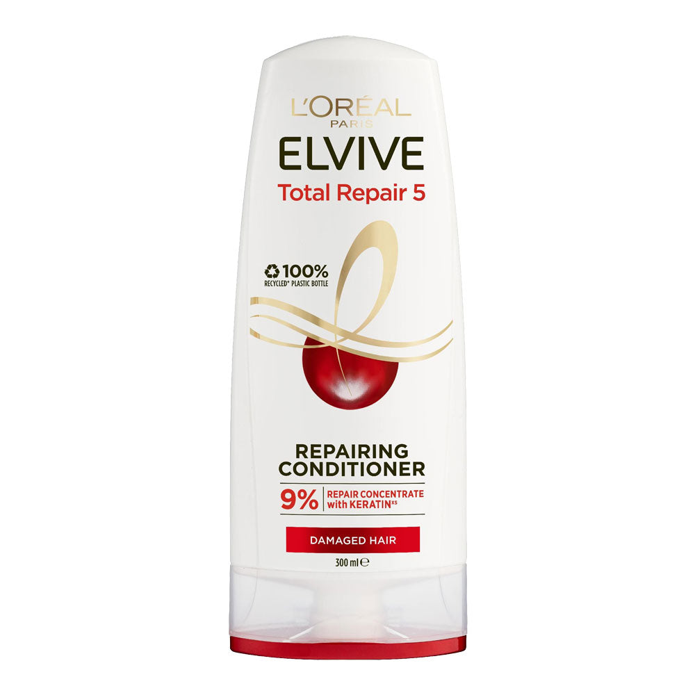 L'Oreal Elvive Total Repair 5 Repairing Conditioner – repairs, strengthens & restores shine to damaged hair