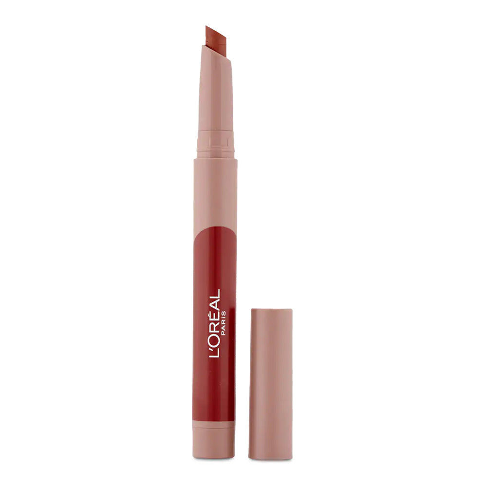 L'Oreal Infallible Matte Lip Crayon 103 MAPLE DREAM – waterproof, smudge-proof colour with Jojoba Oil for all-day wear and comfort