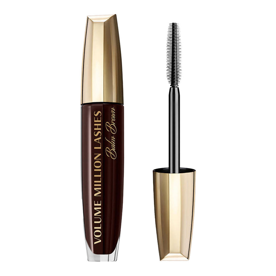 L'Oreal Volume Million Lashes Mascara 11.5ml Balm Brown open – 320-bristle Millionizer brush for fanned lashes Blush Fiji