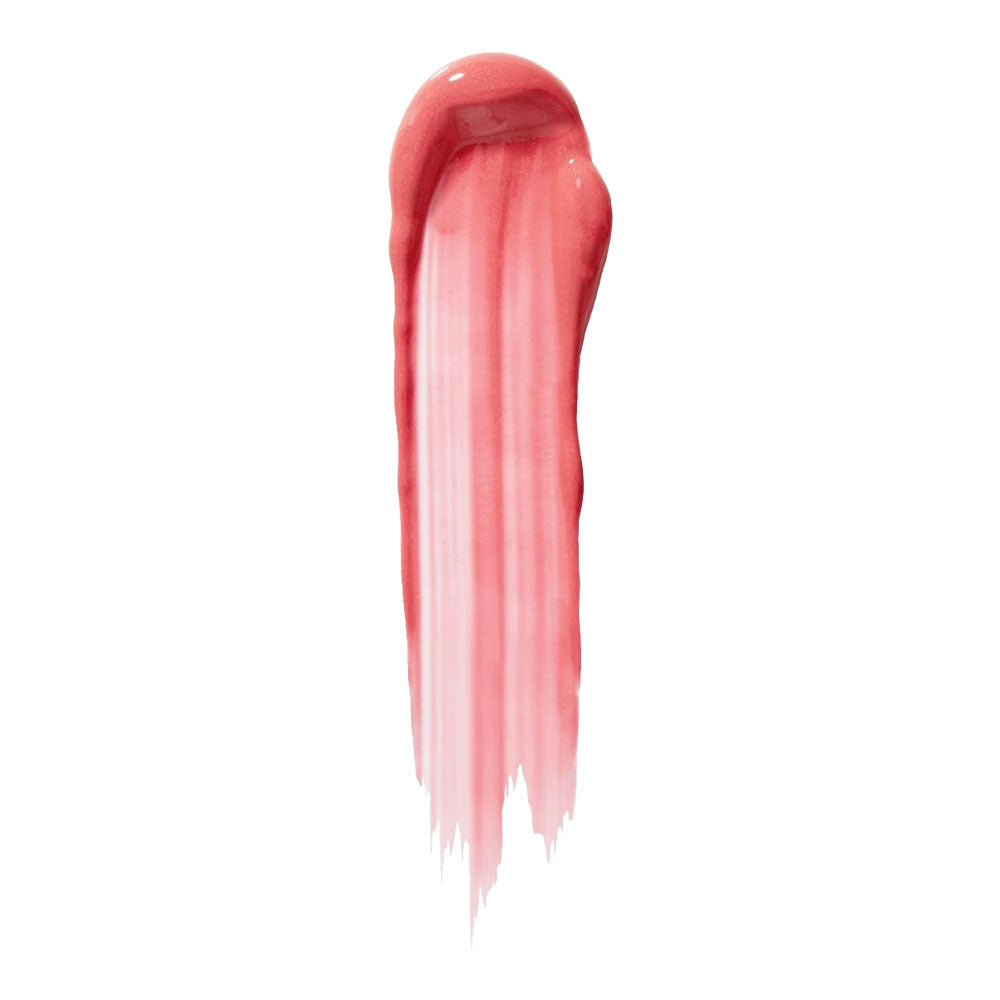 Maybelline Cheek Heat Gel Cream Blush 20 Rose Flush swatch showing fresh, buildable rosy pigment