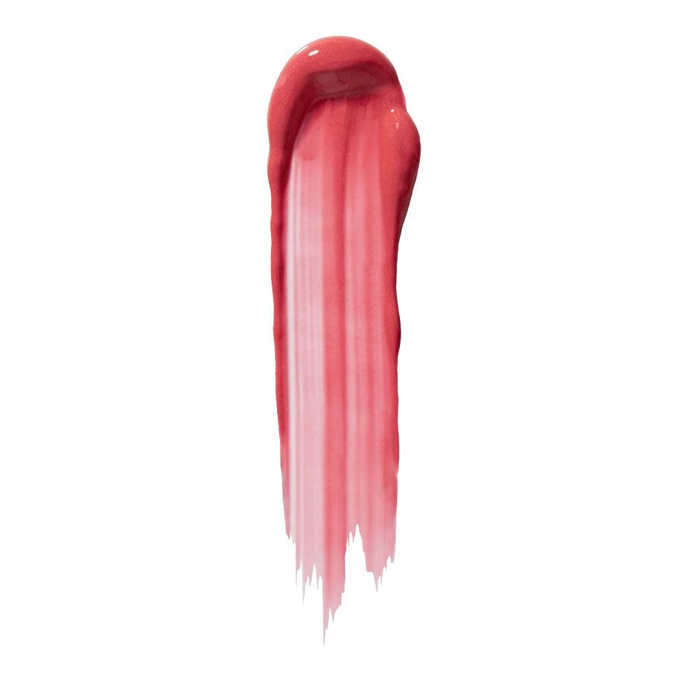 Maybelline Cheek Heat Gel Cream Blush 25 Fuchsia Spark swatch showing vibrant, buildable fuchsia pigment