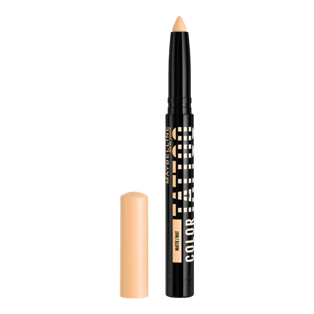 Maybelline Color Tattoo Eye Stix 15 I Am Confident eyeshadow stick with 24HR wear and creamy glide – Blush Fiji