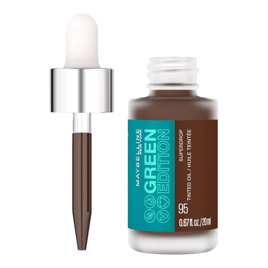 Maybelline Superdrop Tinted Oil 095 with radiant tone-enhancing tint and skin-smoothing oils