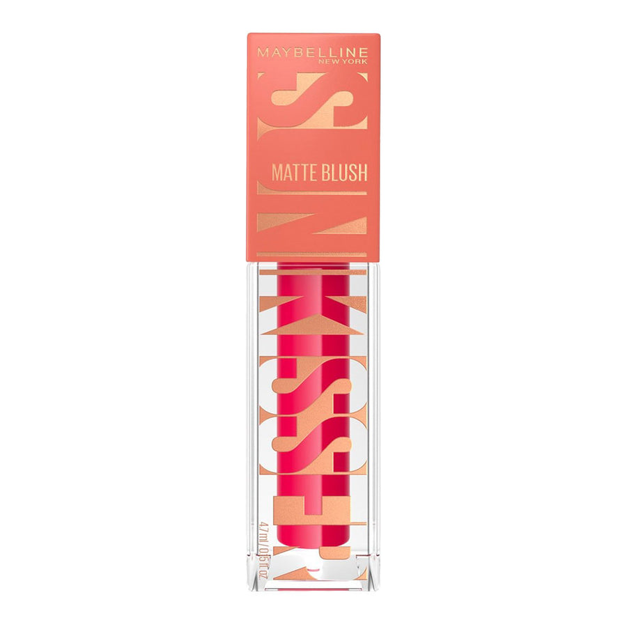 Maybelline Sunkisser Matte Blush 31 Hot Pink Summer, bold matte tint with buildable colour and 12HR wear – Blush Fiji