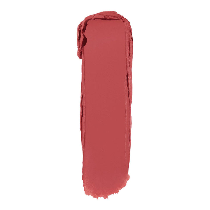 Maybelline Color Sensational Ultimatte Slim Matte Lipstick 499 More Blush swatch showing soft rosy nude matte colour