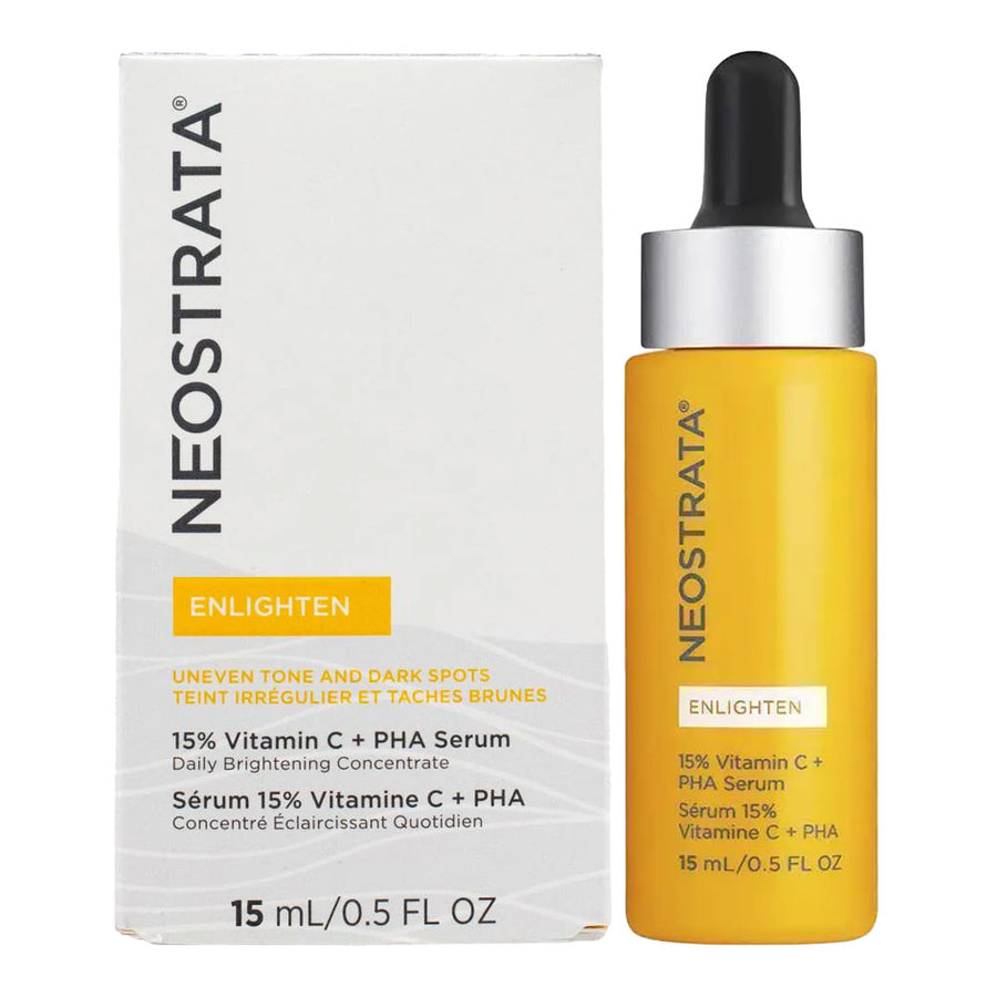 NEOSTRATA Enlighten 15% Vitamin C + PHA Serum 15ml — brightening serum to smooth texture and even tone