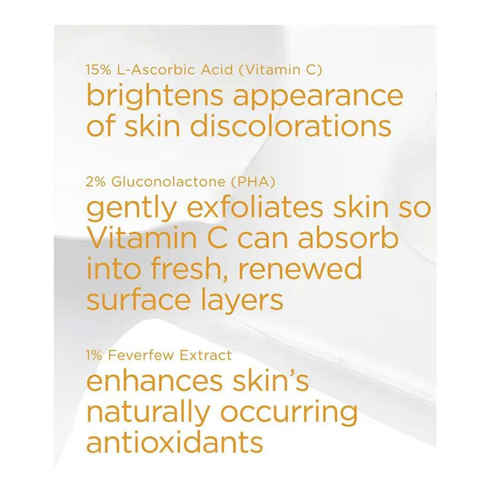 Neostrata Enlighten Illuminating Serum 30ml — key ingredients: 15% Pure Vitamin C & 2% Gluconolactone(PHA); brightening serum