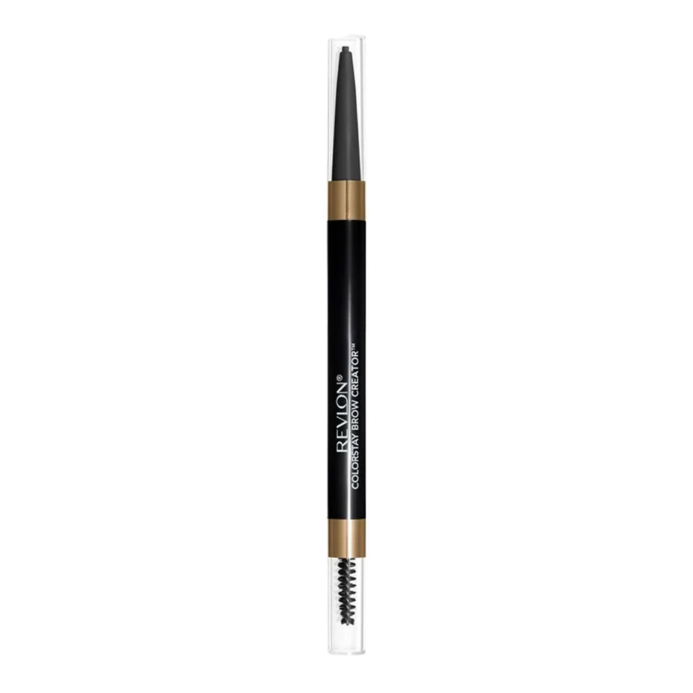 Revlon ColorStay Brow Creator 615 Soft Black dual brow pencil and powder duo for bold, defined brows with 16HR wear