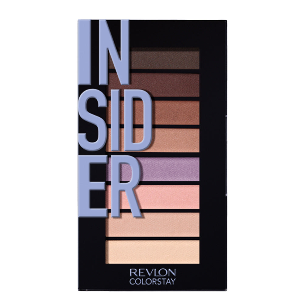 Revlon ColorStay Eye Shadow Palette 940 INSIDER – 8 versatile shades in rich textures, matte & shimmer for standout looks