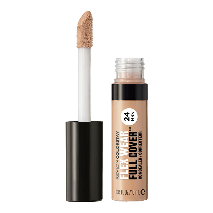 Revlon ColorStay Flex Wear Full Cover Concealer 050 Medium Deep with lightweight full coverage for medium-deep skin