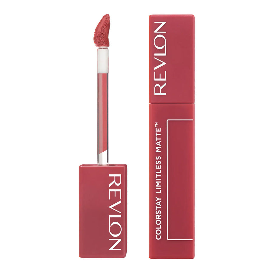 Revlon ColorStay Limitless Matte Liquid Lipstick 008 Stir Me Up, long-wear matte lip colour with bold, smooth finish