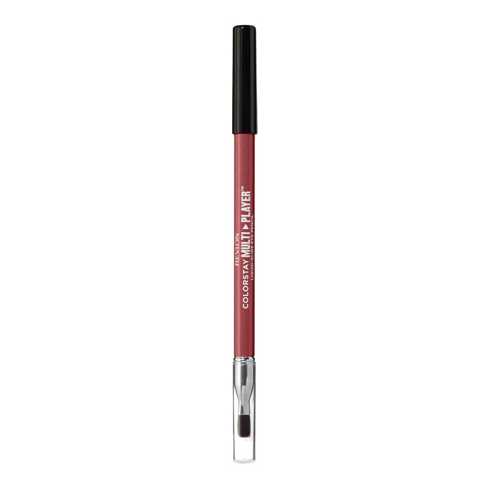 Revlon ColorStay Multi Player Eye Pencil 406 Queen of Hearts closed cap design, waterproof longwear liner with smudge brush – Blush Fiji