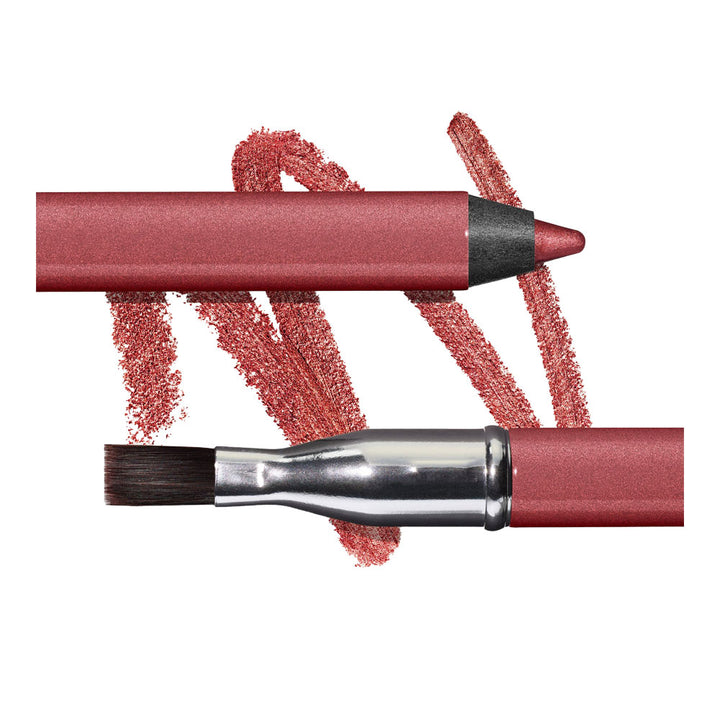 Revlon ColorStay Multi Player Eye Pencil 406 Queen of Hearts swatch close up, bold red waterproof eyeliner pigment – Blush Fiji