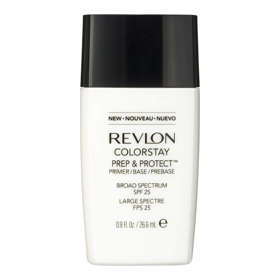 Revlon ColorStay Prep & Protect Primer – 3-in-1 face primer with SPF 25, longwear wear, hydration & shine control