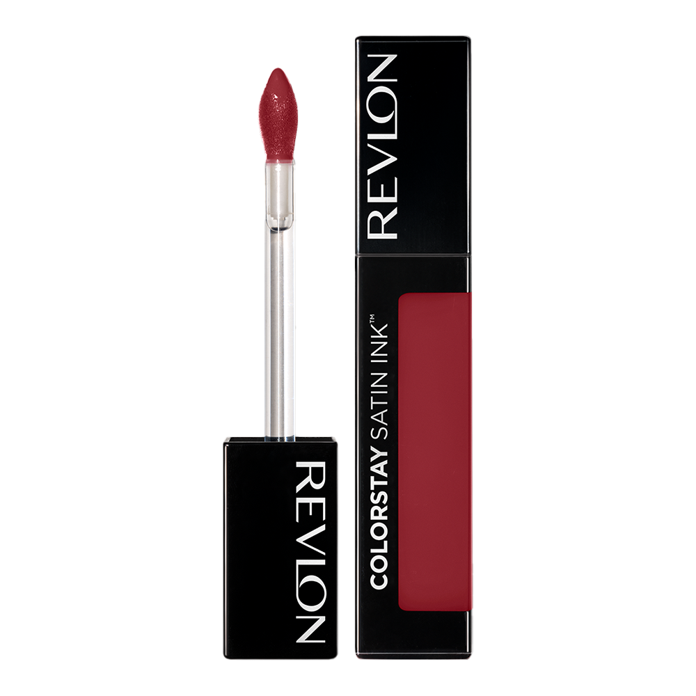 Revlon ColorStay Satin Ink in shade SILKY SIENNA – high-pigment liquid lipstick with 16HR wear and satin finish