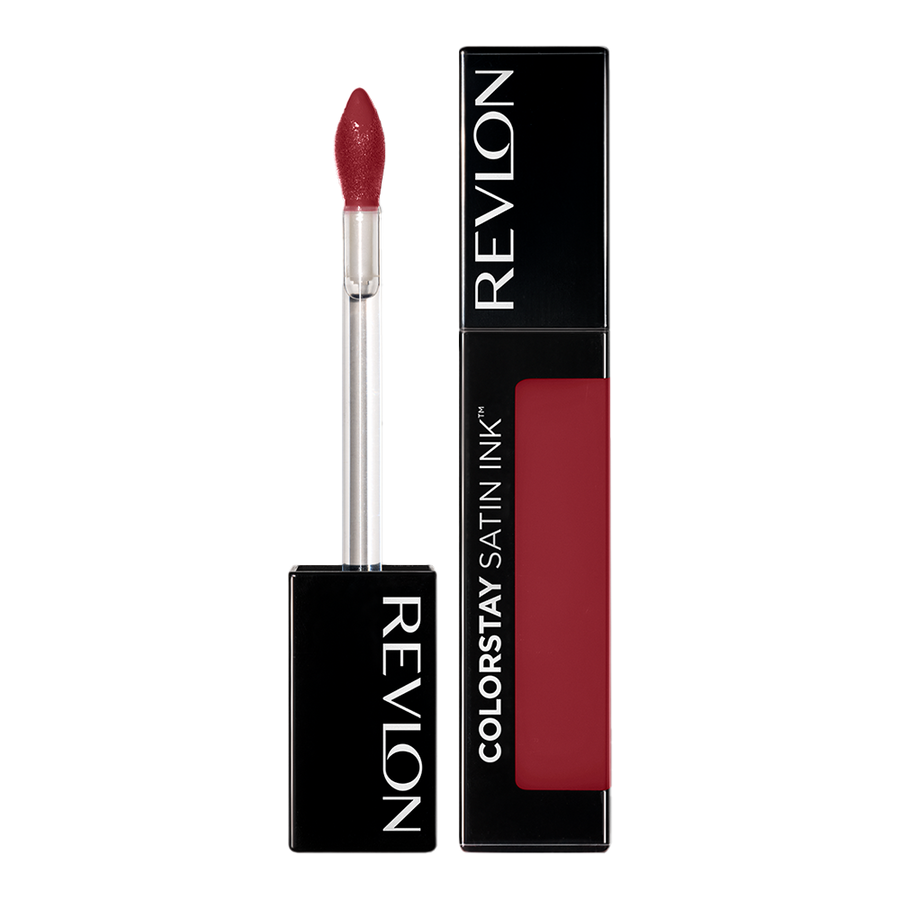 Revlon ColorStay Satin Ink in shade SILKY SIENNA – high-pigment liquid lipstick with 16HR wear and satin finish