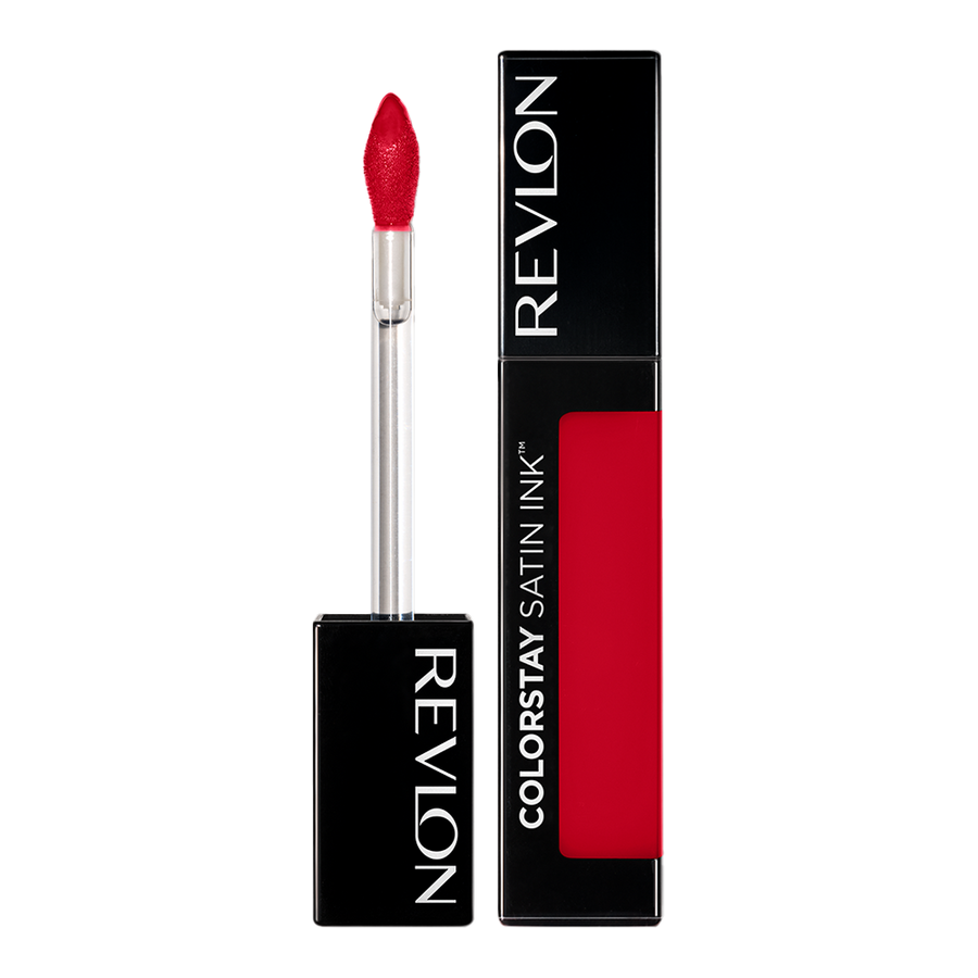 Revlon ColorStay Satin Ink in shade MY OWN BOSS – high-pigment liquid lipstick with 16HR wear and satin finish