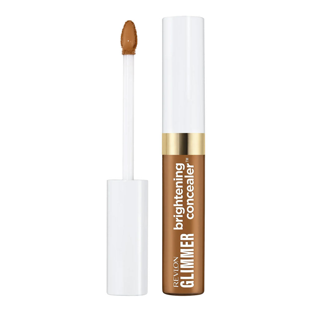 Revlon Glimmer Brightening Concealer 175 for deep skin with olive undertones and radiant under-eye coverage