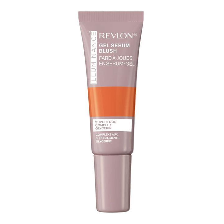 Revlon Illuminance Gel Serum Blush 130 Beaming Coral, hydrating blush with dewy luminous finish, lightweight feel–Blush Fiji

