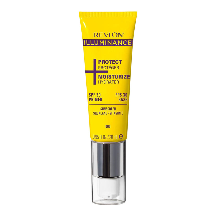 Revlon Illuminance Protect + Moisturize Primer SPF 25 hydrating face primer with squalane and Vitamin E