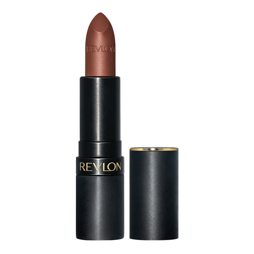 Revlon Luscious Mattes Lipstick 013 HOT CHOCOLATE offers bold, velvety colour with a soft matte finish that feels weightless
