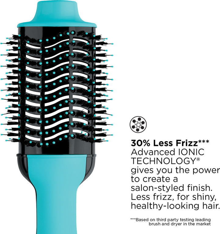 Revlon One-Step Volumiser in Mint – claims 30% less frizz vs standard drying