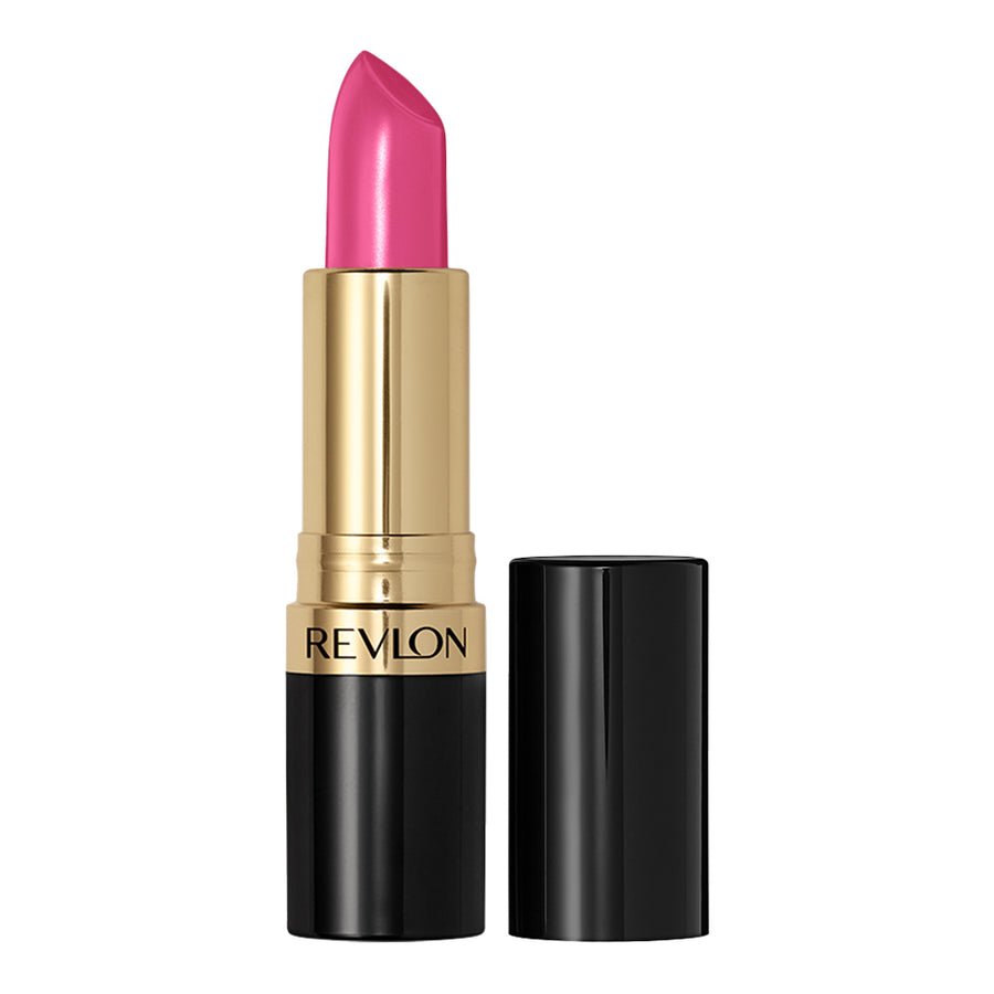 Revlon Super Lustrous Lipstick in 423 PINK VELVET with creamy, rich colour and smooth feel
