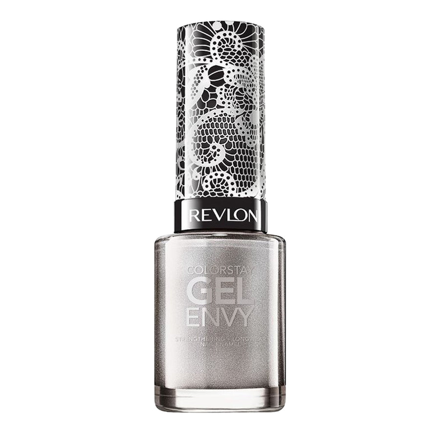 Revlon X Ashley Graham Gel Envy 810 SILKY NEGLIGEE - Longwear nail polish with glossy shine and chip-resistant, salon-quality finish
