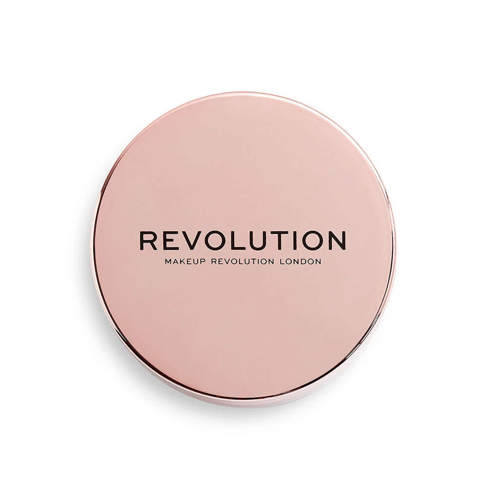 Revolution Conceal and Fix Setting Powder Medium Yellow loose powder