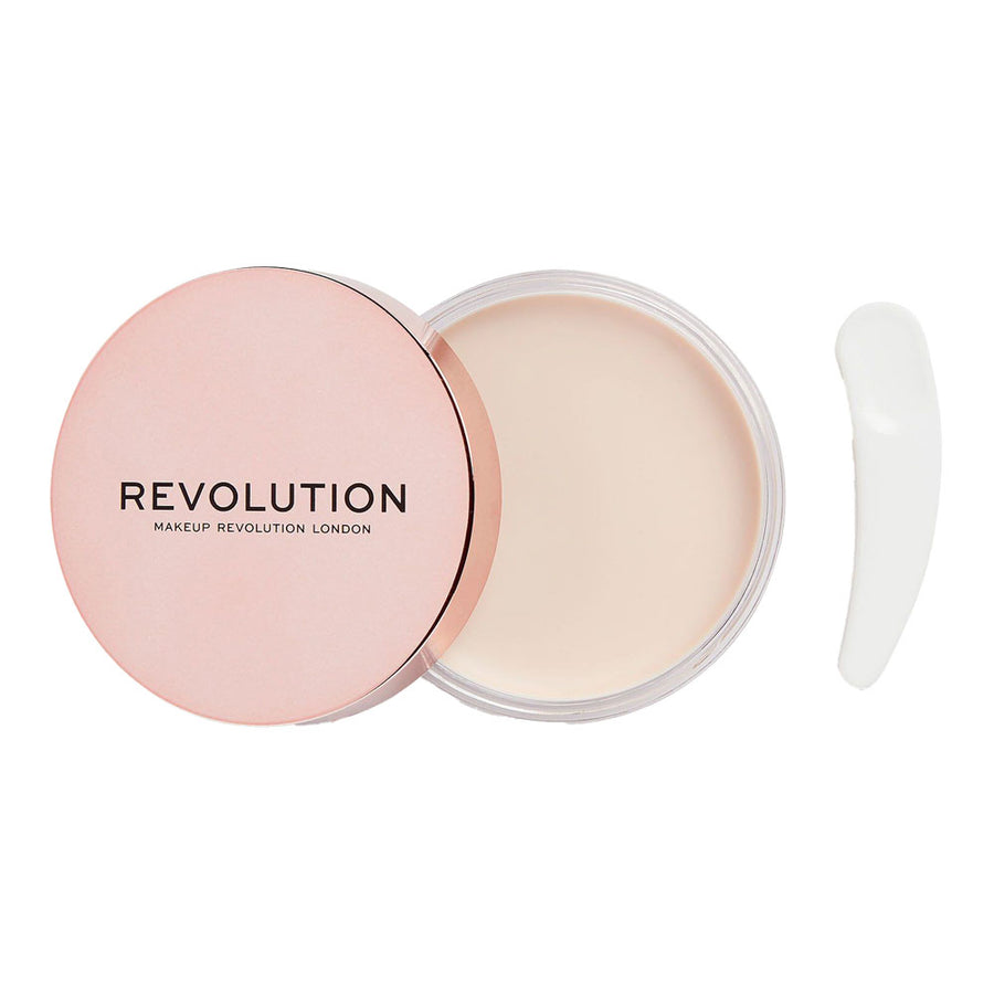 Revolution Pore Perfecting Primer showing silky gel pore-blurring matte primer for longwear makeup
