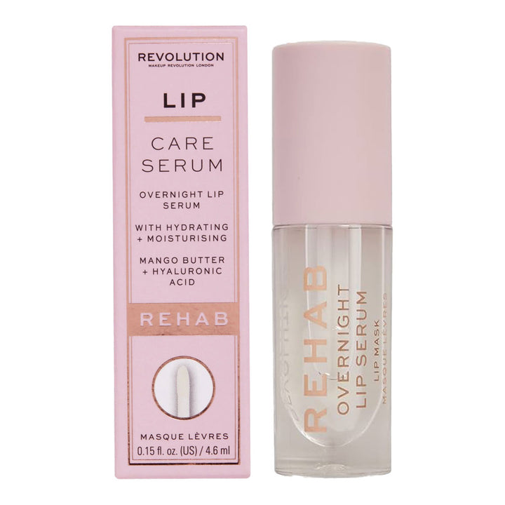 Revolution Rehab Overnight Lip Serum Clear, peptide serum, overnight repair, hydration, plumping, cruelty-free – Blush Fiji