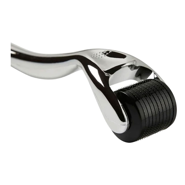 Sugar Baby Micro-Needle Facial Roller closeup showing 540 surgical steel needles