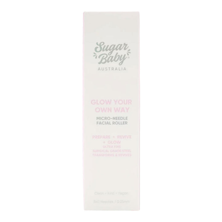 Sugar Baby Glow Your Own Way Micro-Needle Facial Roller packaging 