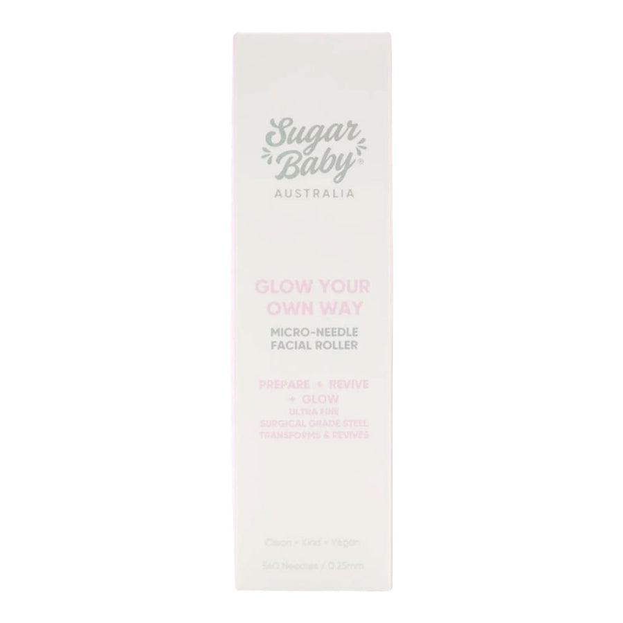 Sugar Baby Glow Your Own Way Micro-Needle Facial Roller packaging 