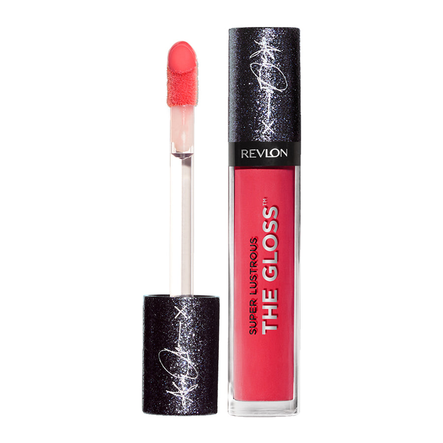 Revlon X Ashley Graham Gloss 312 WILD ONE lip gloss with hydrating formula and high-shine, non-sticky finish
