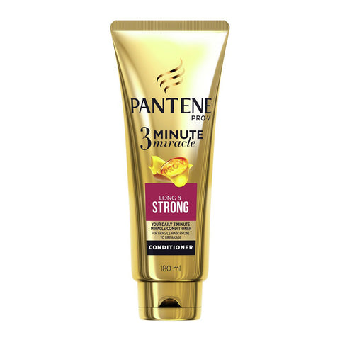 Pantene 3 Minute Miracle Conditioner Long & Strong 180ml