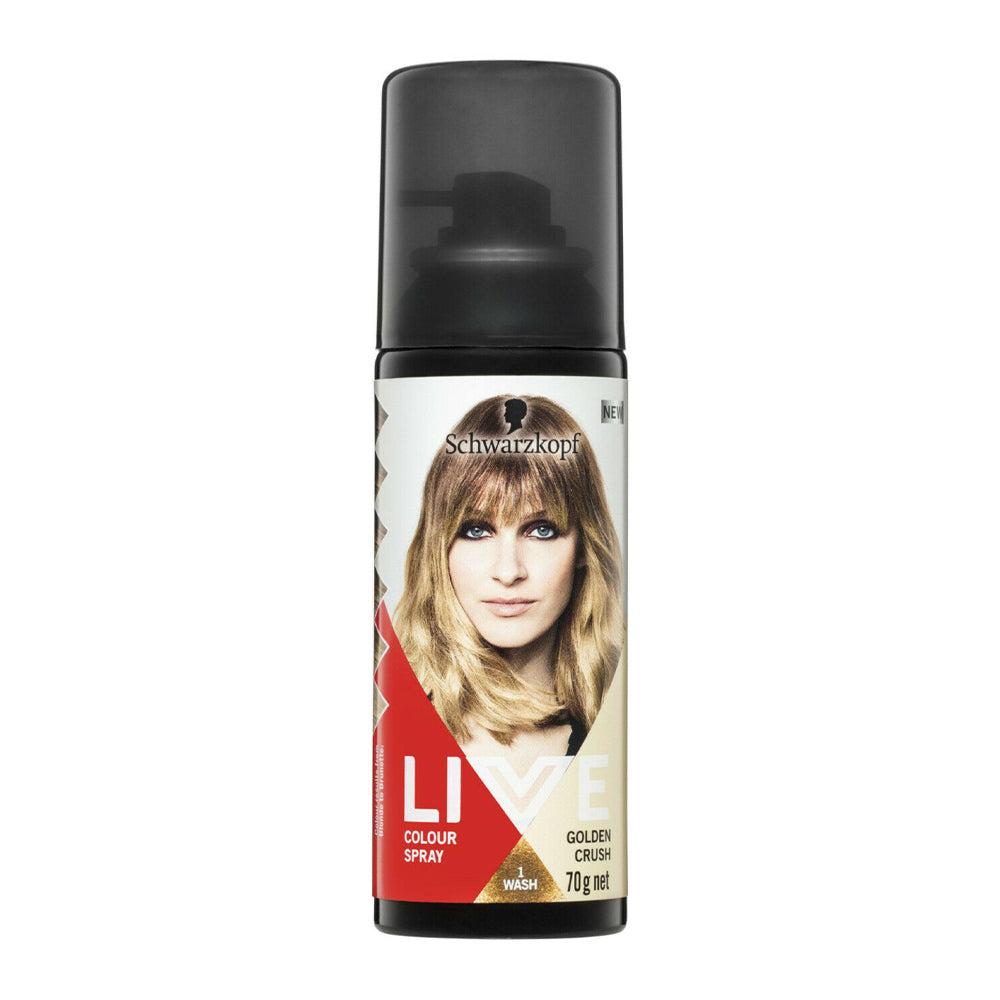 Schwarzkopf Live Colour Spray 1 Wash GOLDEN CRUSH